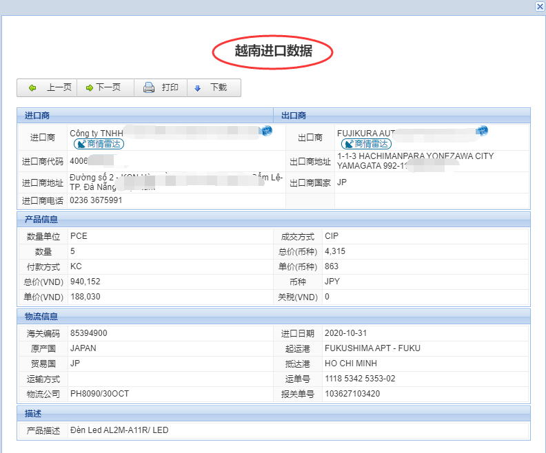 越南海关数据_助力外贸企业开发越南客户